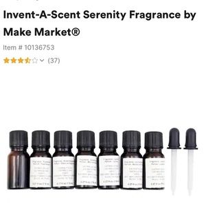 Invent-a-scent candle fragrance oils